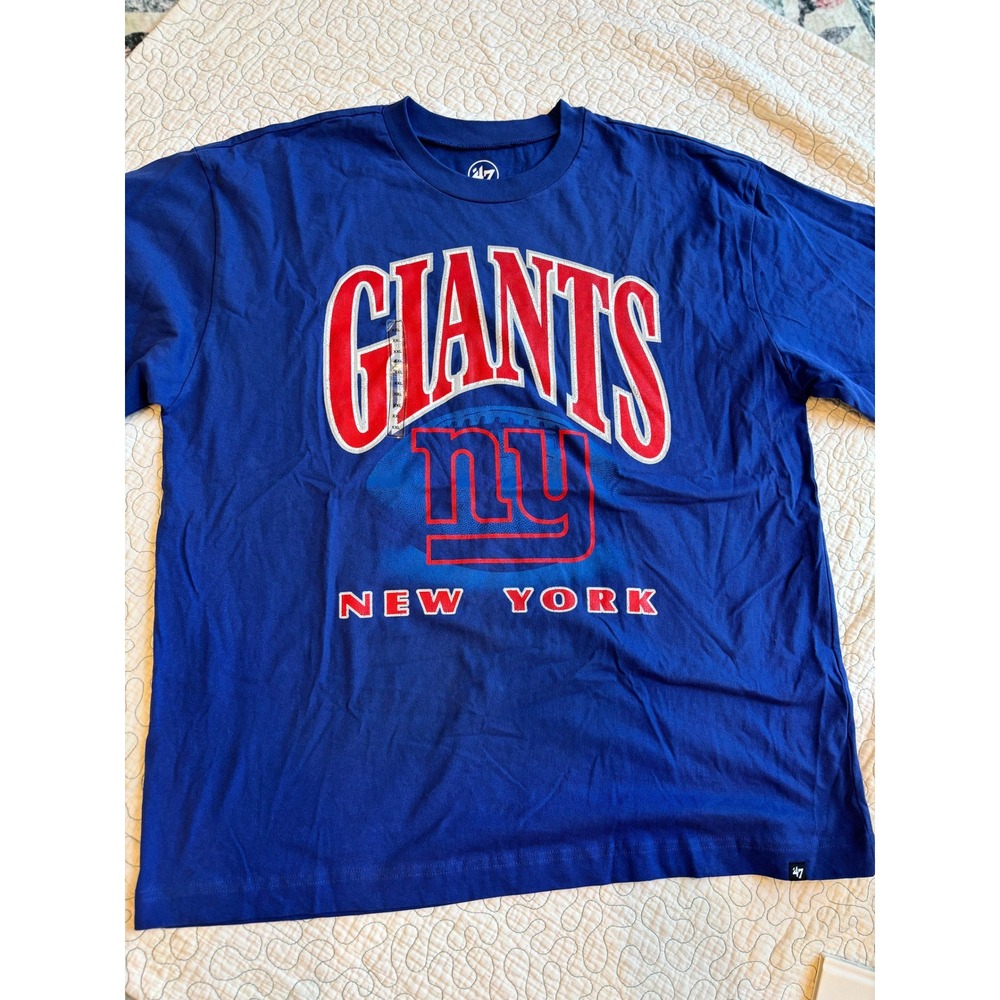 New York Giants Mens XXL 47 Brand T-Shirt NFL NWOT